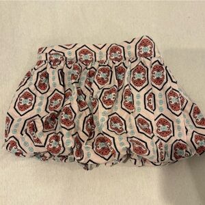 Patterned Boho Bubble Skirt